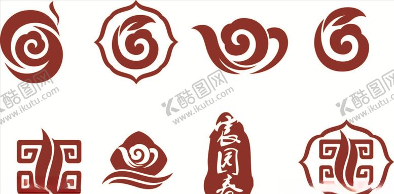 编号：88494906260750051244【酷图网】源文件下载-矢量祥云图案