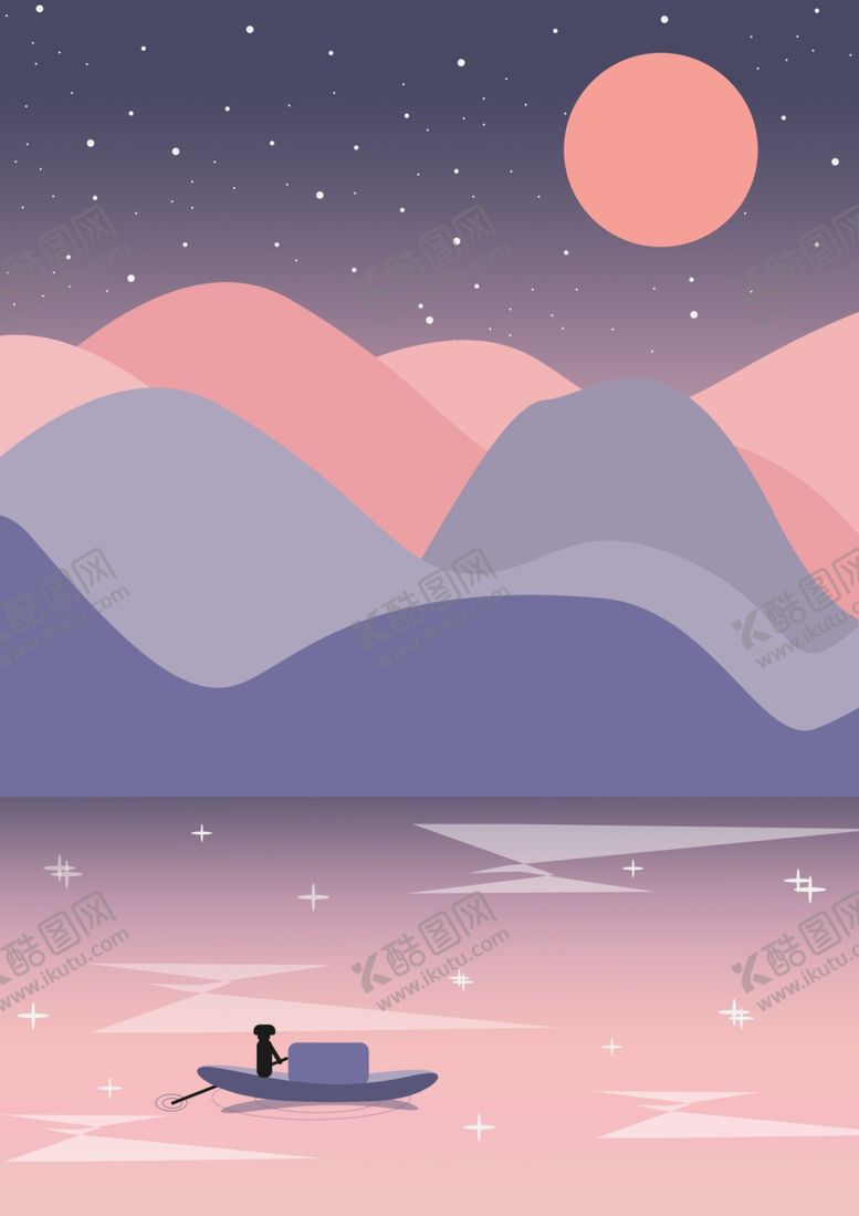 编号：52909110210741058931【酷图网】源文件下载-湖光夜色