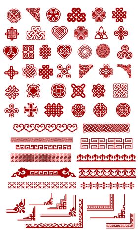 边框花边花纹素材