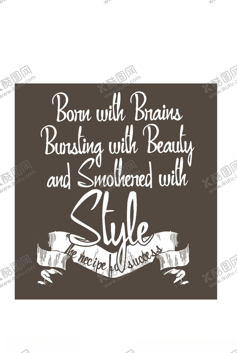 编号：23039909211222485896【酷图网】源文件下载-字母印花