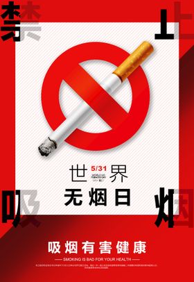 天津禁烟标识海报2020最新