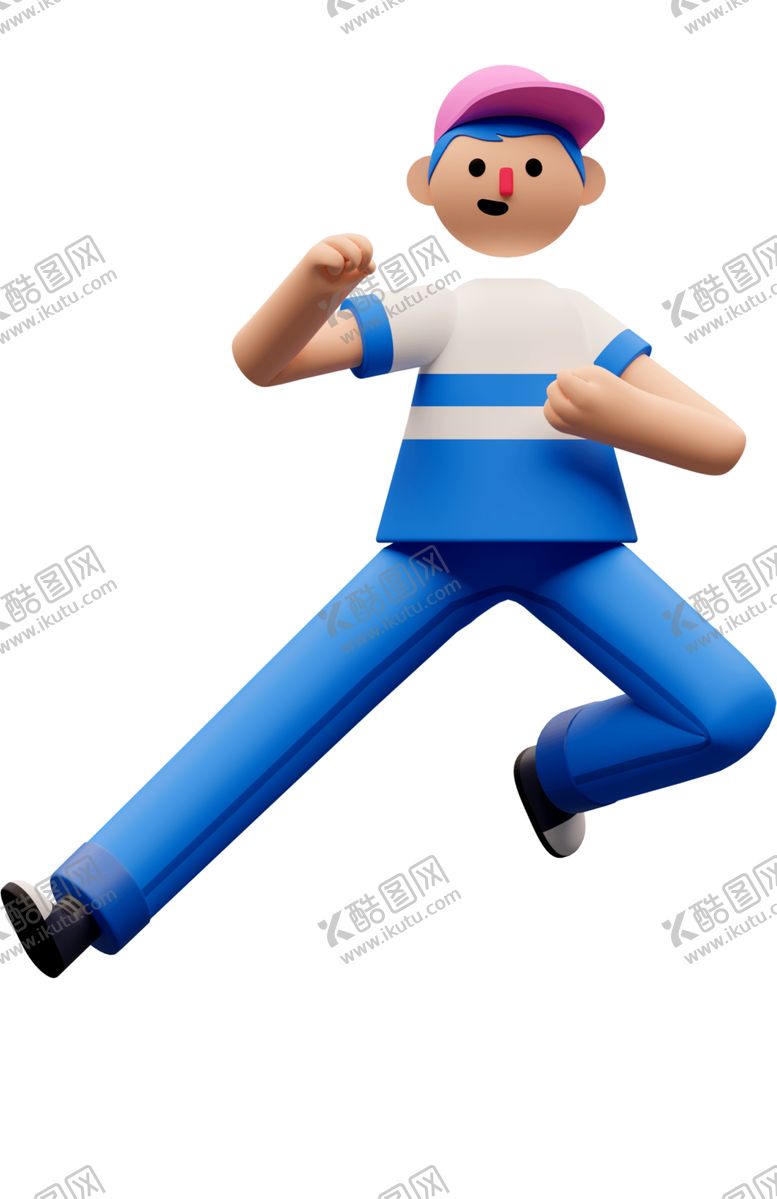 编号：15979301140259266684【酷图网】源文件下载-3D图标素材 卡通人物