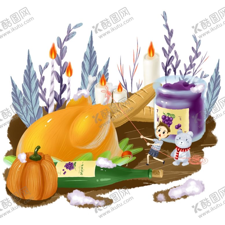 编号：44972809211320587199【酷图网】源文件下载-感恩节