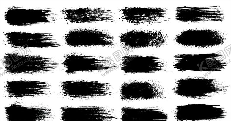 编号：70897709261311316960【酷图网】源文件下载-水墨笔触