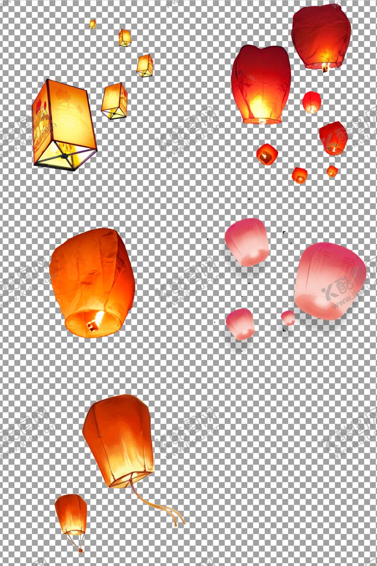 编号：78246509262143053335【酷图网】源文件下载-孔明灯