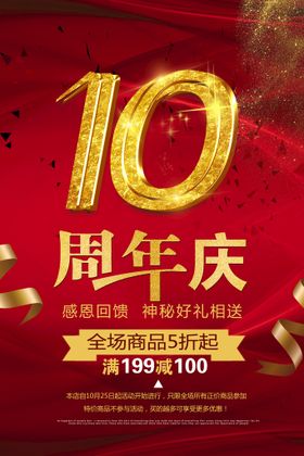 10周年庆海报