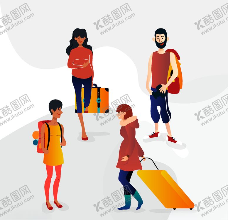 编号：87585309271545005432【酷图网】源文件下载-旅客游客