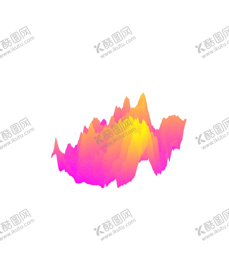 编号：15901903312117594009【酷图网】源文件下载-抽象山峰