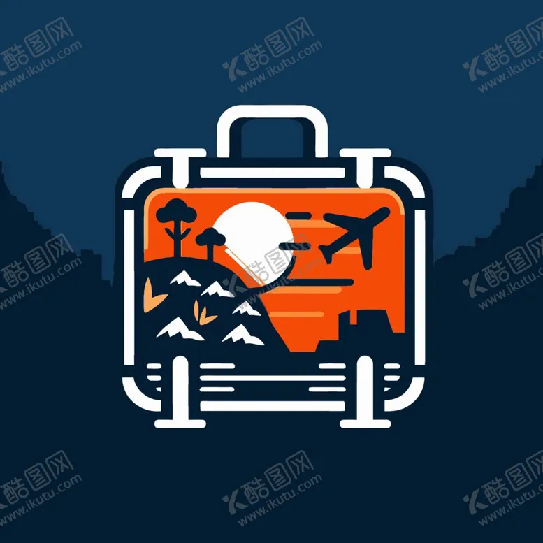 编号：19487712050625191847【酷图网】源文件下载-创意旅行箱设计