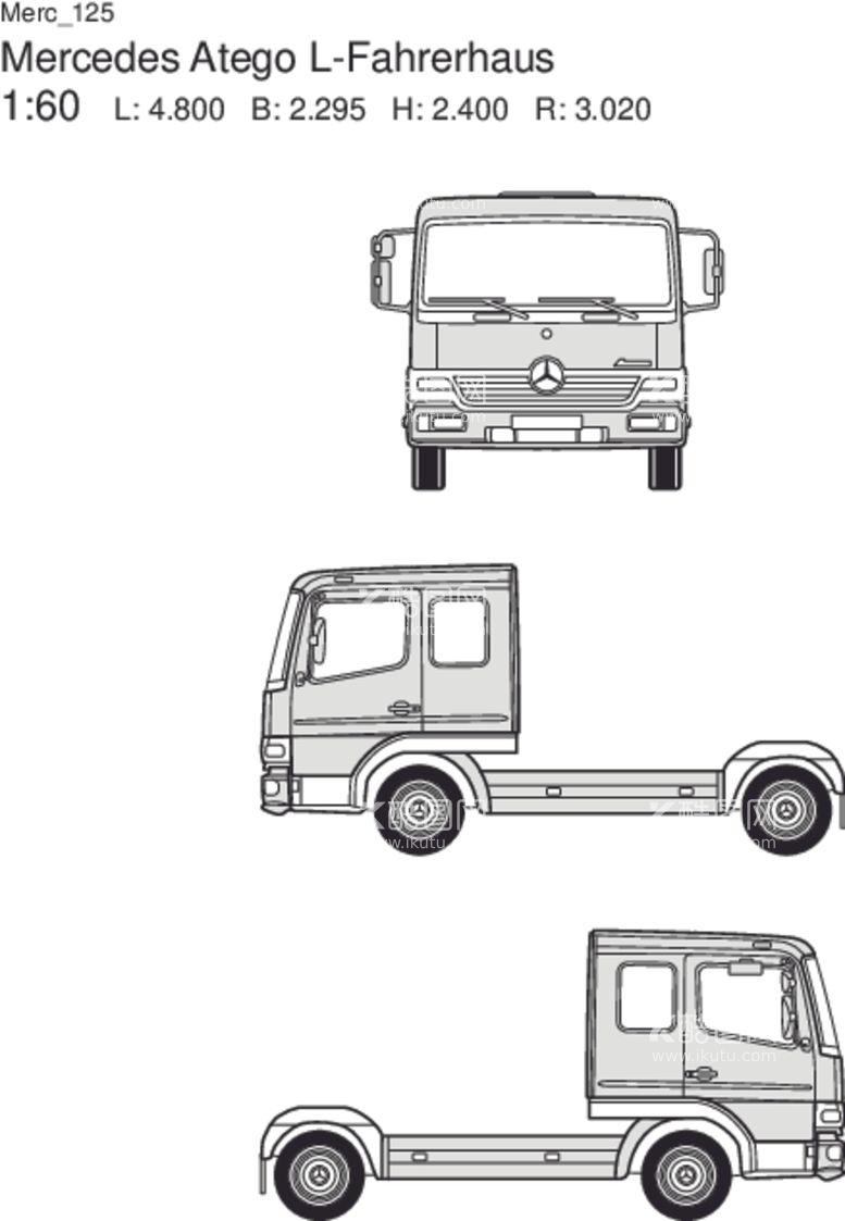 编号：68624003112252265520【酷图网】源文件下载-梅赛德斯工程车