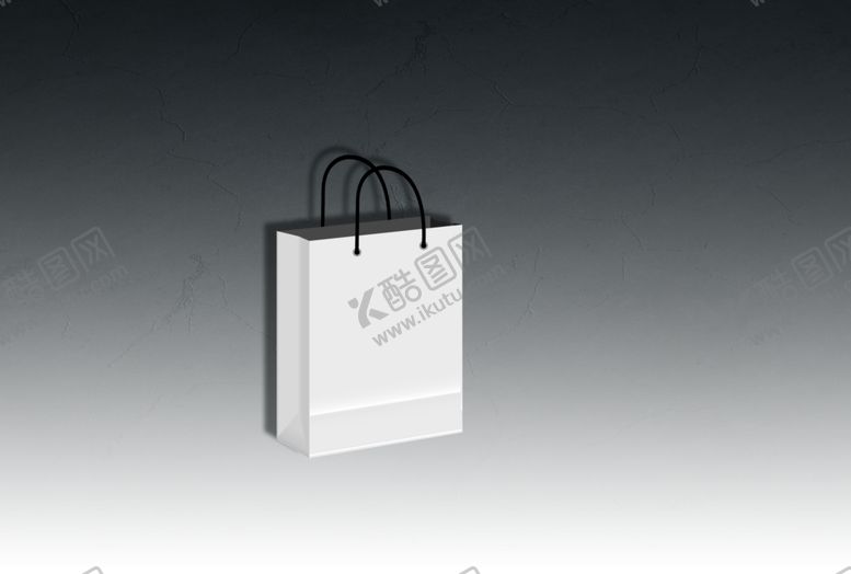 编号：53579009190252374638【酷图网】源文件下载-白色手提袋子样机