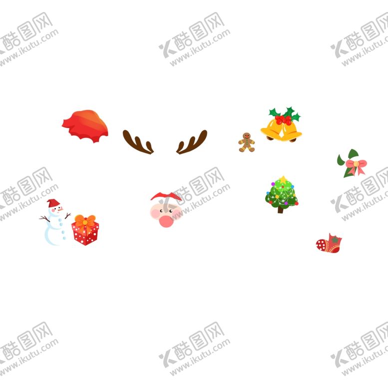编号：23954304131429451409【酷图网】源文件下载-双旦相遇2021圣诞