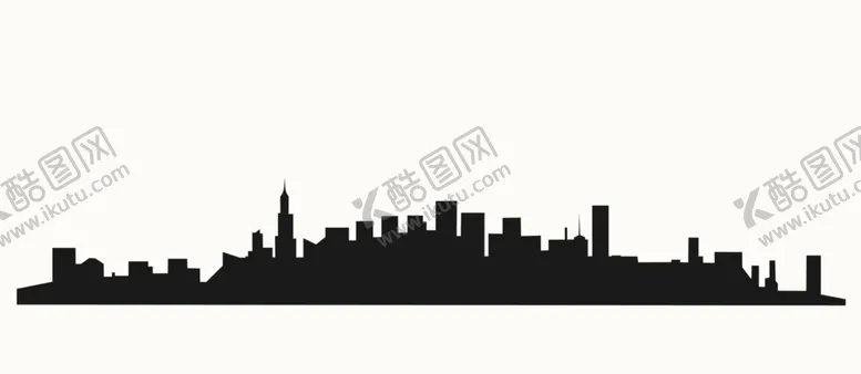 编号：76949502171034094390【酷图网】源文件下载-城市剪影