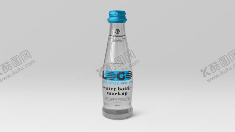 编号：32588809282154392472【酷图网】源文件下载-玻璃水瓶样机