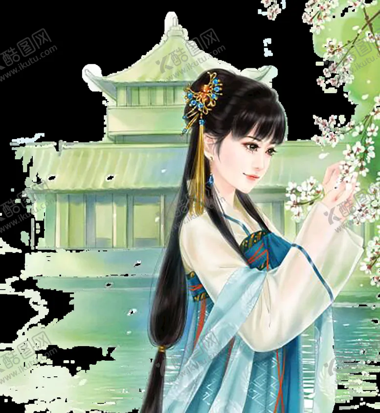 编号：06174509280256107508【酷图网】源文件下载-  古装帅哥美女插画图片