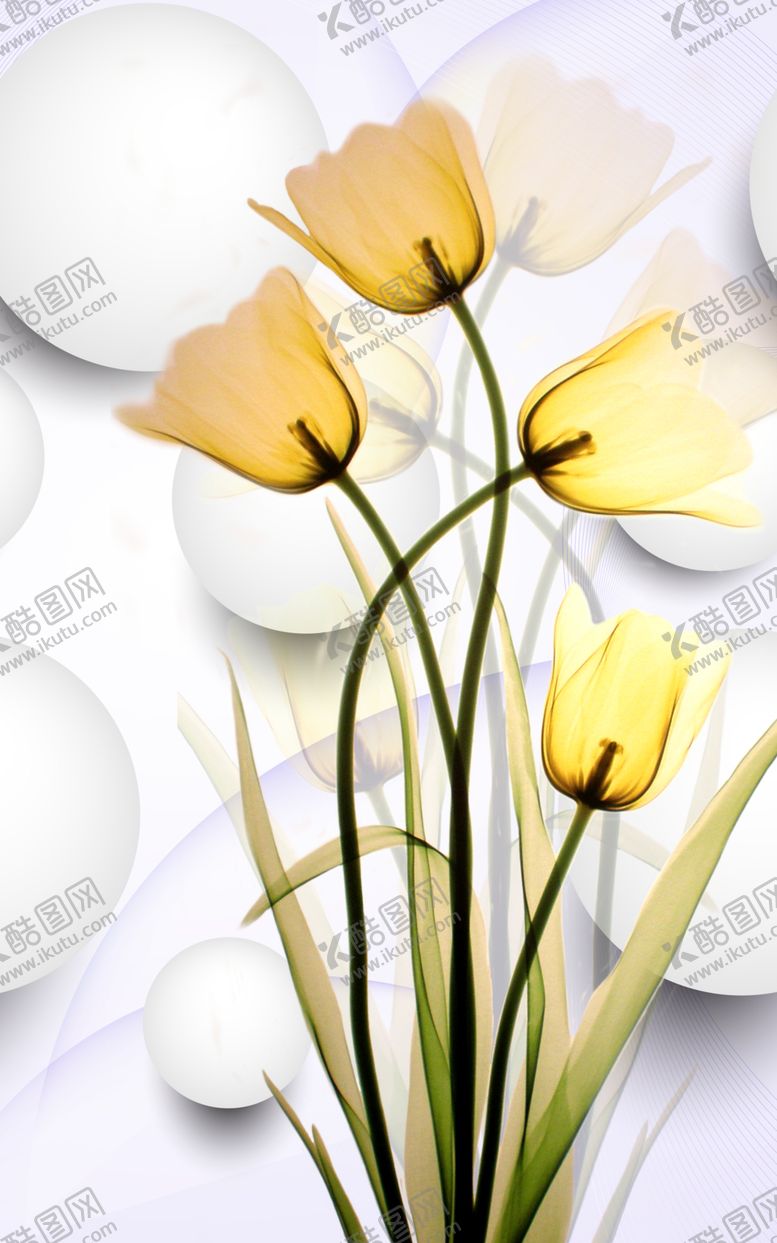 编号：49109810081051524028【酷图网】源文件下载-精简郁金香