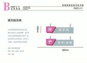 宠物医院VI粉色指示牌