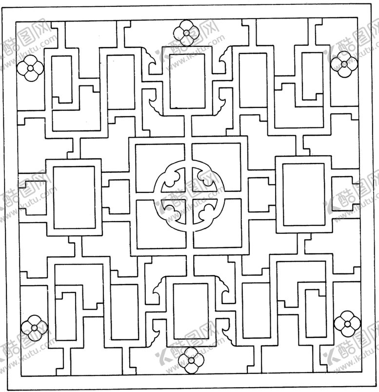 编号：11056809201319051598【酷图网】源文件下载-镂空花图案