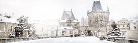 雪中的城堡