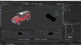 越野车C4D模型