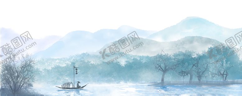 编号：72063805080214437422【酷图网】源文件下载-中国风山水背景