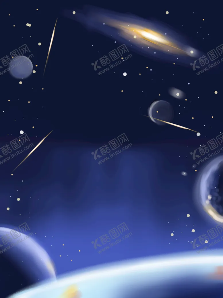 编号：52819710011716131846【酷图网】源文件下载-星空背景