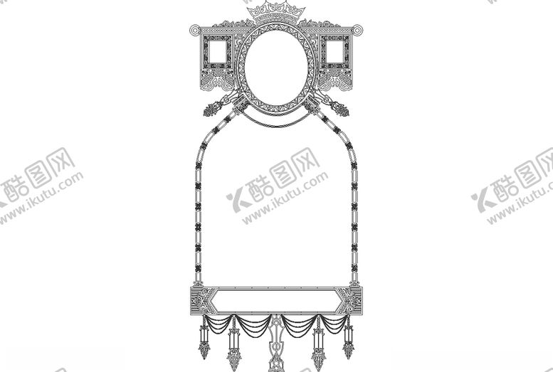编号：92275209280041545936【酷图网】源文件下载-镂空花图案