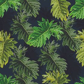无缝植物花纹