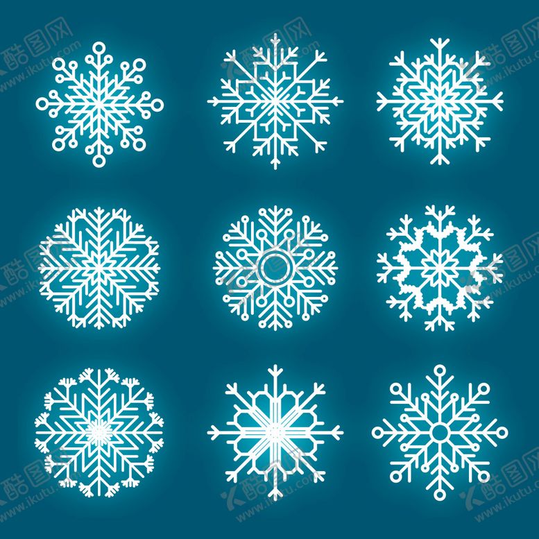 编号：23917609150544170268【酷图网】源文件下载-雪花
