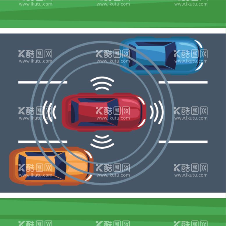 编号：43946512182036026294【酷图网】源文件下载-车辆俯视图