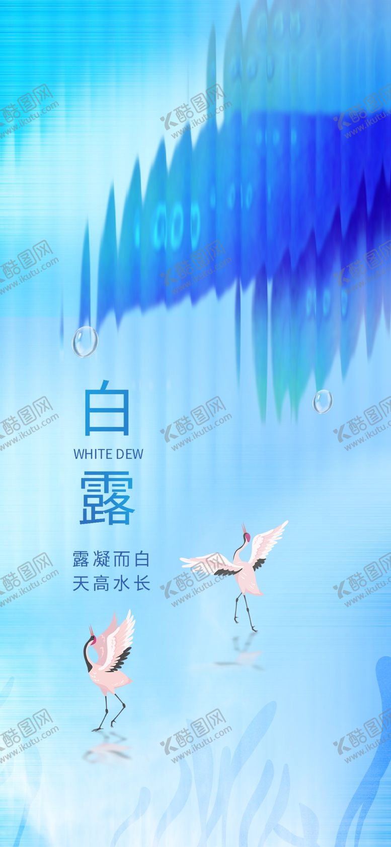 编号：72609004201808525686【酷图网】源文件下载-白露节气海报