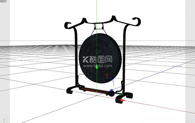 编号：46080012042024167324【酷图网】源文件下载-C4D模型钹