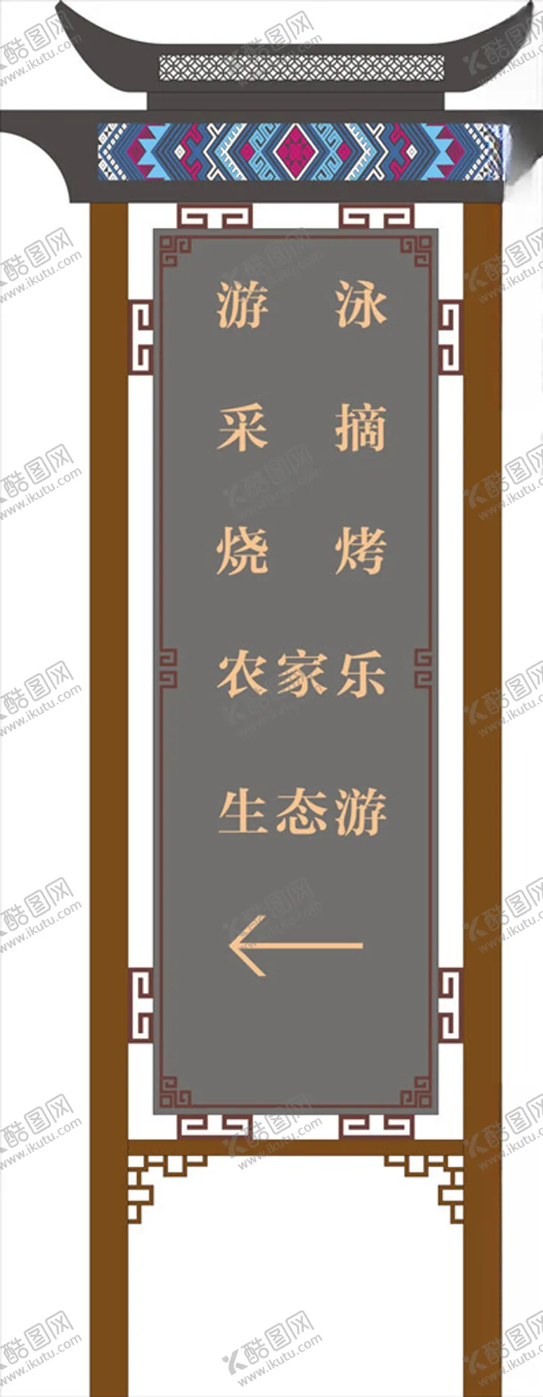 编号：34054903221203364332【酷图网】源文件下载-景区指引牌