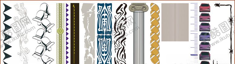 编号：49952509292129403202【酷图网】源文件下载-花纹花边角花边框