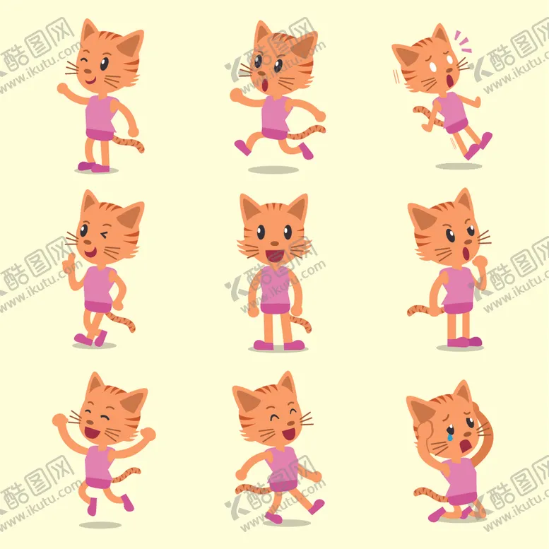 编号：95654306250916532162【酷图网】源文件下载-可爱小猫