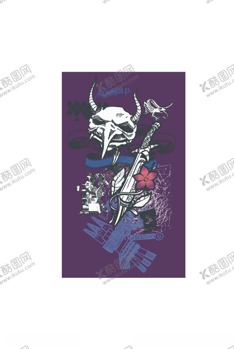 编号：11069109250805028032【酷图网】源文件下载-骷髅