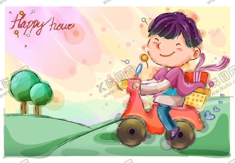 编号：72356409191608256581【酷图网】源文件下载-儿童插画