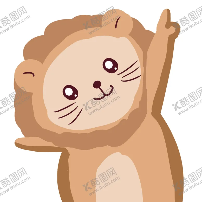 编号：22314307011407093850【酷图网】源文件下载-卡通狮子