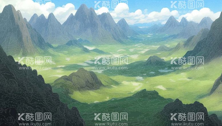 编号：22355511131649184877【酷图网】源文件下载-山背景