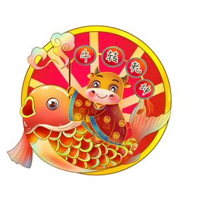 卡通牛形象