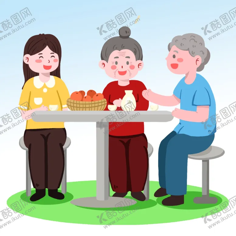 编号：57087712041654559071【酷图网】源文件下载-陪伴老人