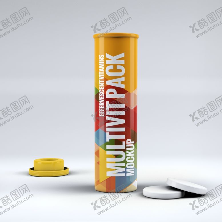 编号：41123809201151059772【酷图网】源文件下载-薯片桶装包装贴图样机