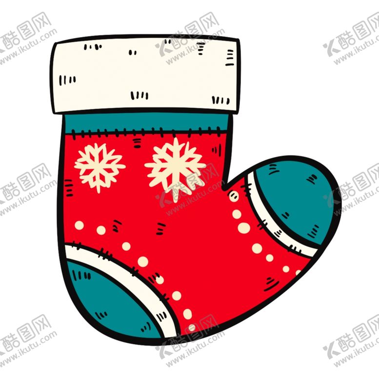编号：26131912182007518538【酷图网】源文件下载-卡通圣诞袜