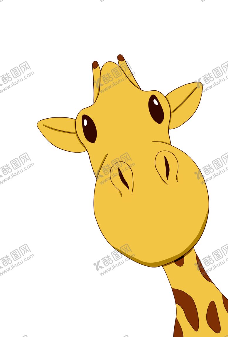 编号：72419907130921274513【酷图网】源文件下载-卡通长颈鹿