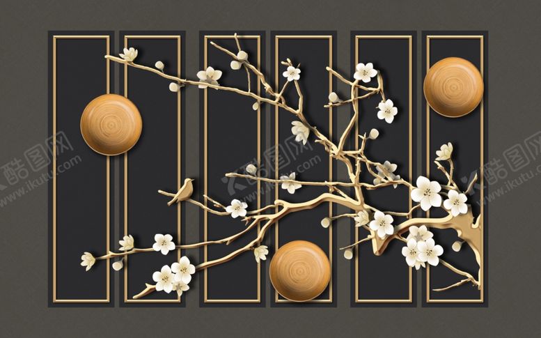 编号：32262409232347457620【酷图网】源文件下载-花鸟工笔画