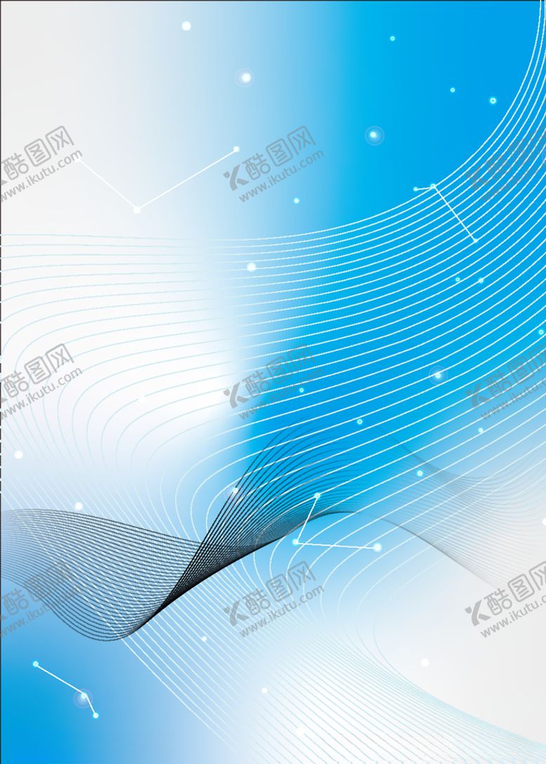编号：12661009271614555402【酷图网】源文件下载-蓝色简约科技线条背景素材