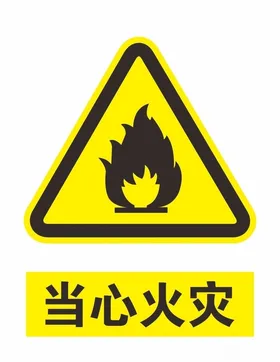当心火灾