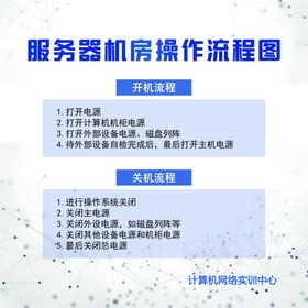 服务器机房操作流程图