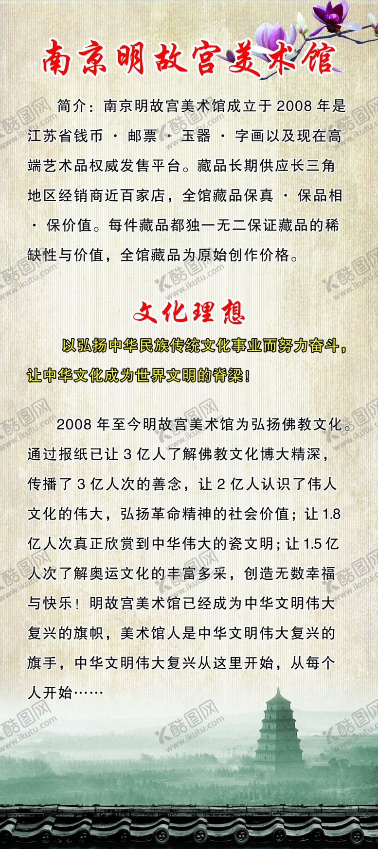 编号：81032609130600204209【酷图网】源文件下载-中国风展架