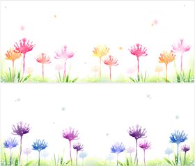 梦幻花纹